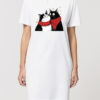 Rochie bumbac organic-Love U Furrever