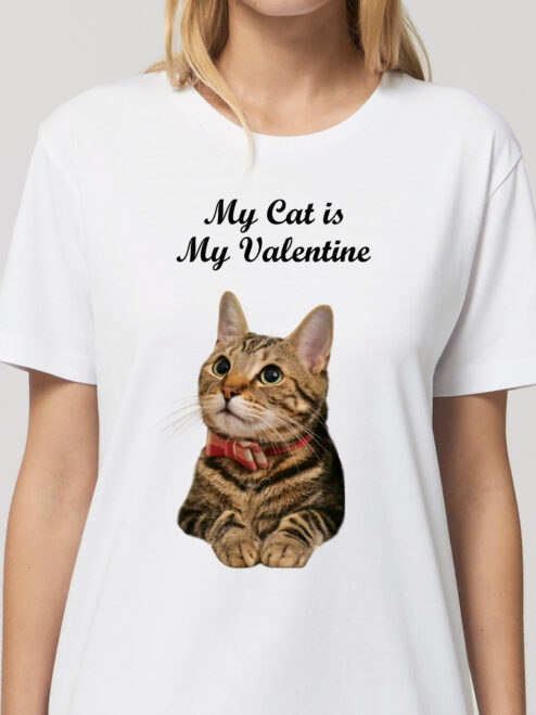 Rochie Premium Personalizat-My Cat is My Valentine