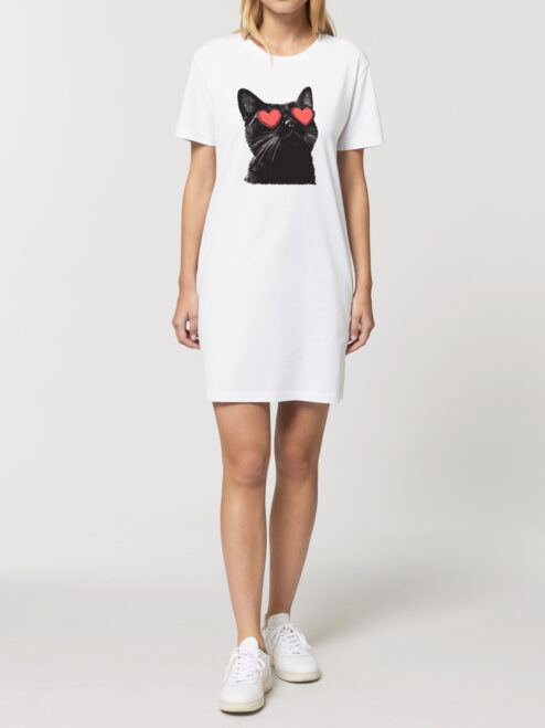 Rochie bumbac organic-Meow Amore