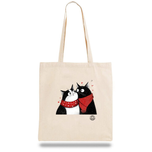 Geanta din bumbac-Love U Furrever