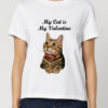 Tricou Premium Personalizat-My Cat is My Valentine