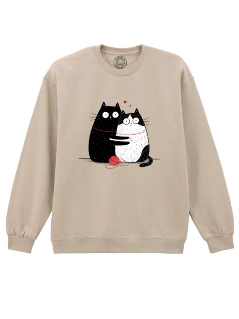Bluza Printata-Purrfect Match, Unisex