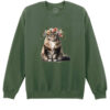 Bluza printata-Spring Cat, Unisex