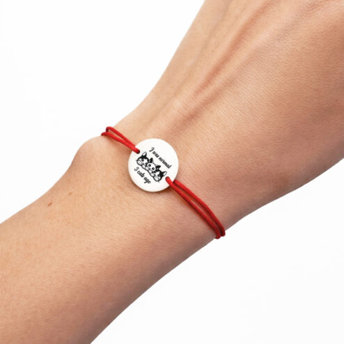 Bratara din argint-I was normal 3 cats ago