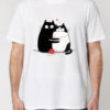 Tricou bumbac organic-Purrfect Match, Barbati