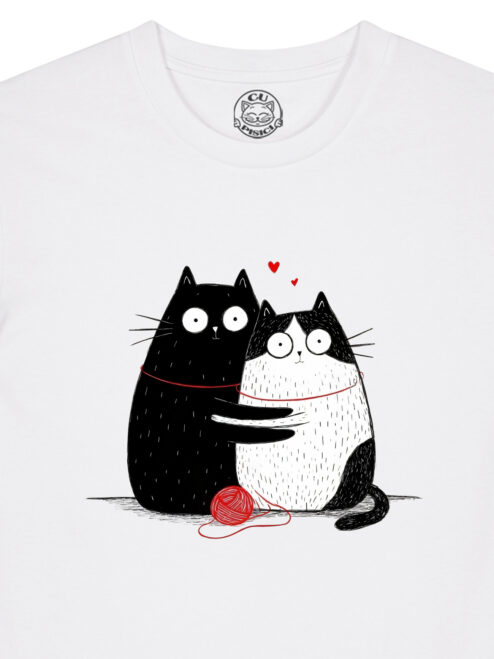 Tricou bumbac organic-Purrfect Match, Barbati