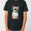 Tricou bumbac organic-Meow Vibes, Copii