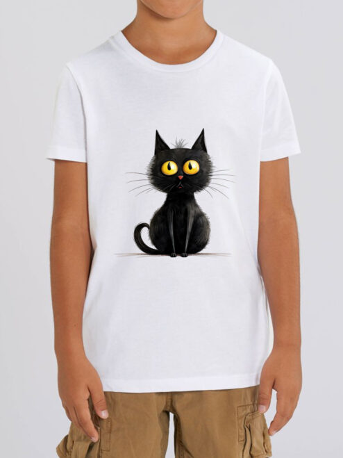 Tricou bumbac organic-Zurli Cat, Copii