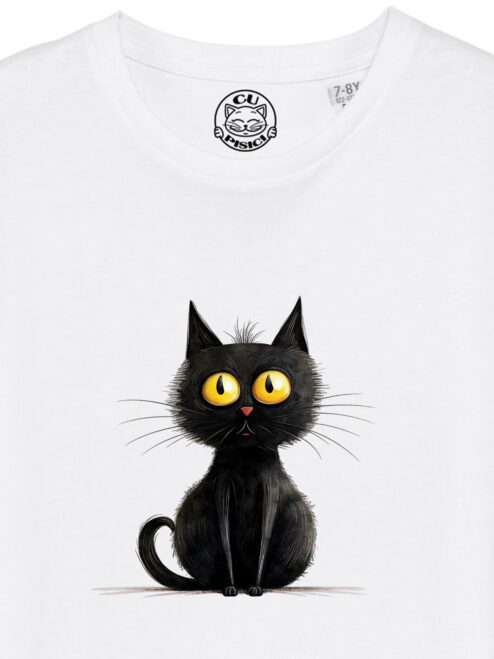 Tricou bumbac organic-Zurli Cat, Copii