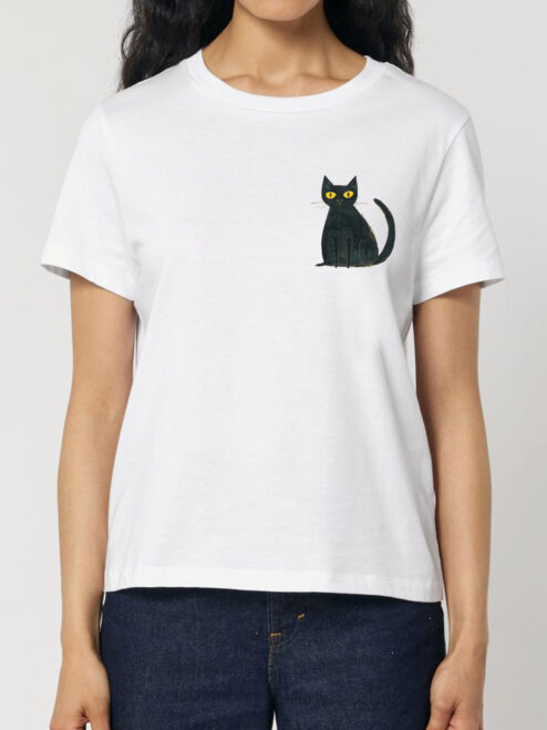 Tricou bumbac organic-Allerym Cat, Femei