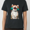 Tricou bumbac organic-Meow vibes, Femei