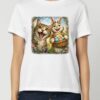 Tricou bumbac organic-Easter Bunny Hunt, Femei