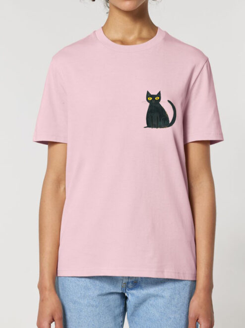 Tricou bumbac organic-Allerym Cat, UNISEX