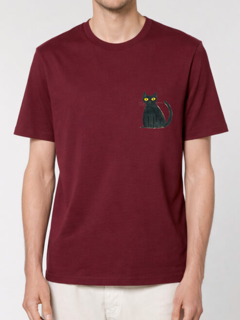 Tricou bumbac organic-Allerym Cat, UNISEX