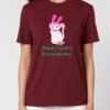 Tricou bumbac organic-Happy Easter Everymeowy, UNISEX