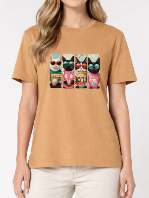 Tricou bumbac organic-Hello Easter, UNISEX