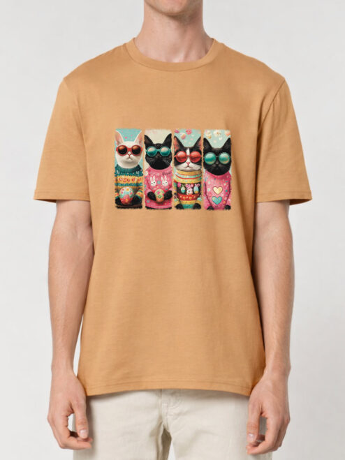 Tricou bumbac organic-Hello Easter, UNISEX