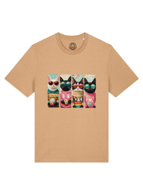 Tricou bumbac organic-Hello Easter, UNISEX