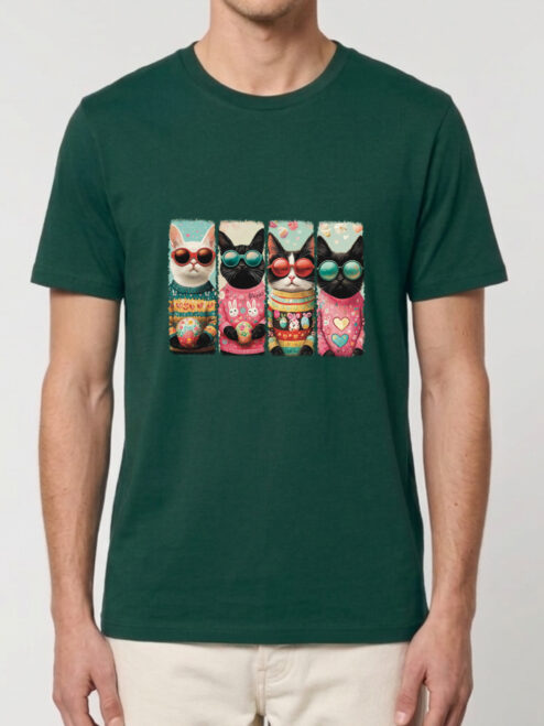 Tricou bumbac organic-Hello Easter, UNISEX