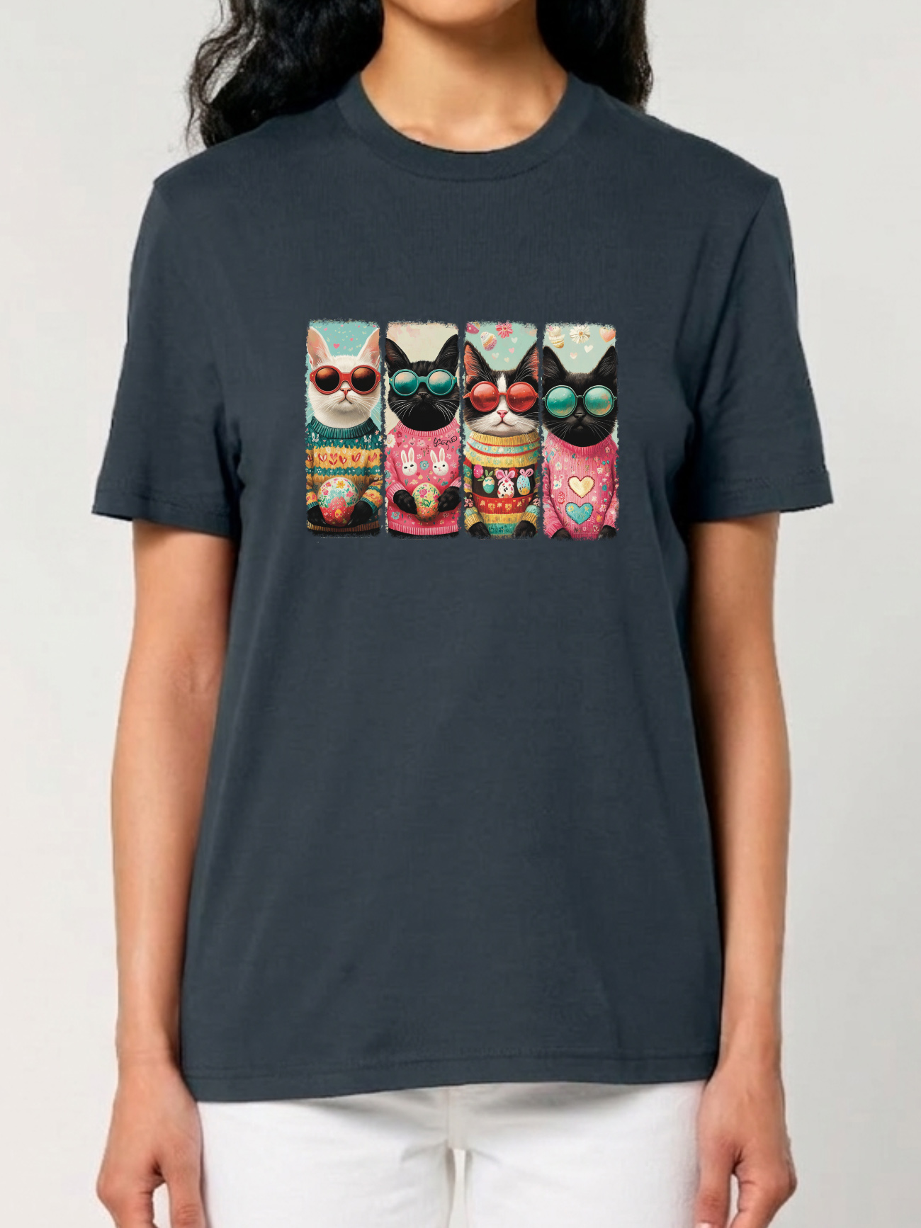 Tricou bumbac organic-Hello Easter, UNISEX