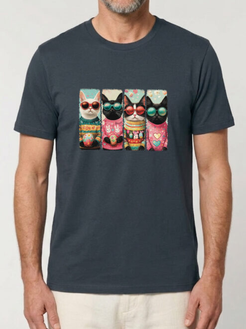 Tricou bumbac organic-Hello Easter, UNISEX