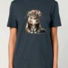 Tricou bumbac organic-Spring Cat, UNISEX