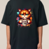 Tricou bumbac organic Oversized-Don't Care, UNISEX