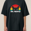 Tricou bumbac organic Oversized-Ew People, UNISEX