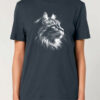 Tricou bumbac organic-Majestic Cat, UNISEX