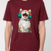 Tricou bumbac organic-Meow Vibes, UNISEX