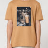 Tricou bumbac organic-Rebel Cat, UNISEX