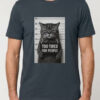 Tricou bumbac organic-Too tired for people, UNISEX