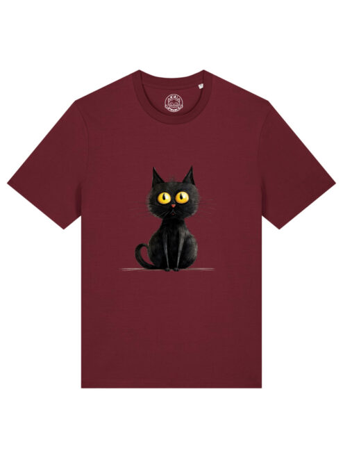 Tricou bumbac organic-Zurli Cat, UNISEX