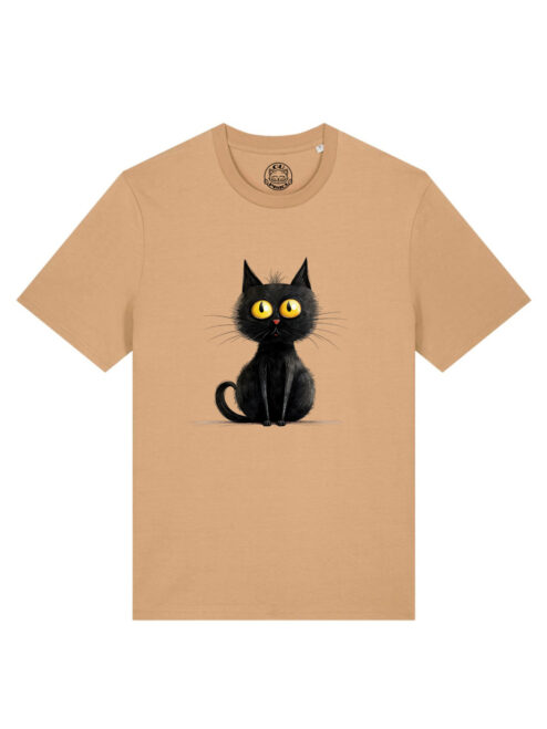 Tricou bumbac organic-Zurli Cat, UNISEX