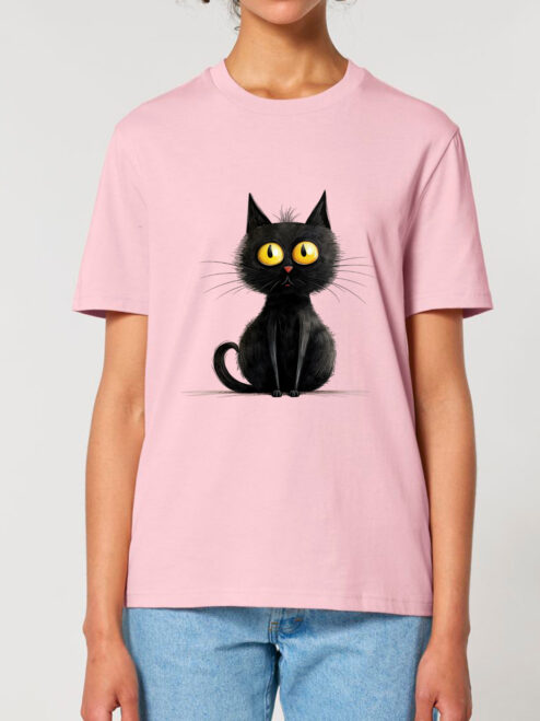 Tricou bumbac organic-Zurli Cat, UNISEX