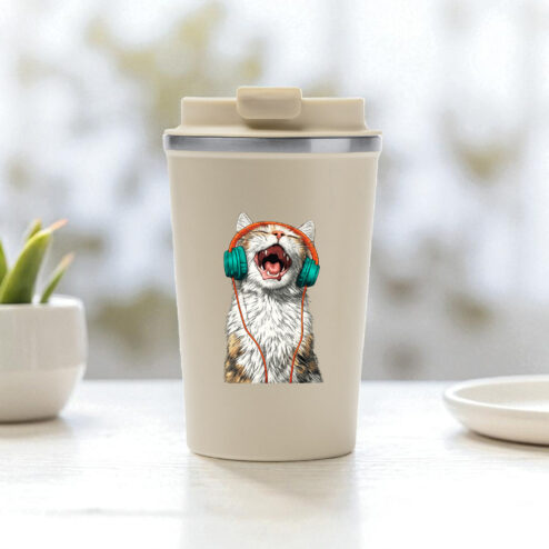 Cana termos cafea-Meow Vibes