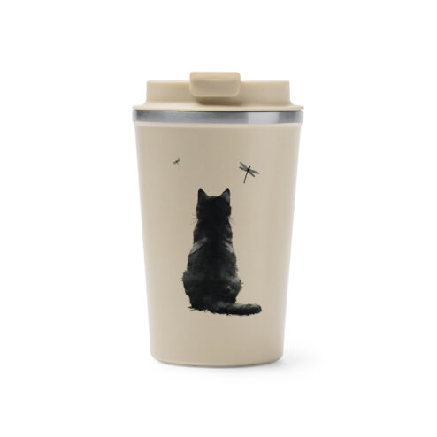 Cana termos cafea-Zen Cat