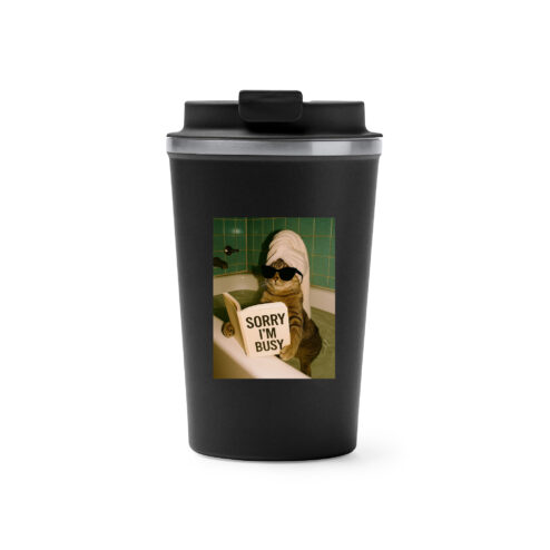 Cana termos cafea-Sorry, I'm busy