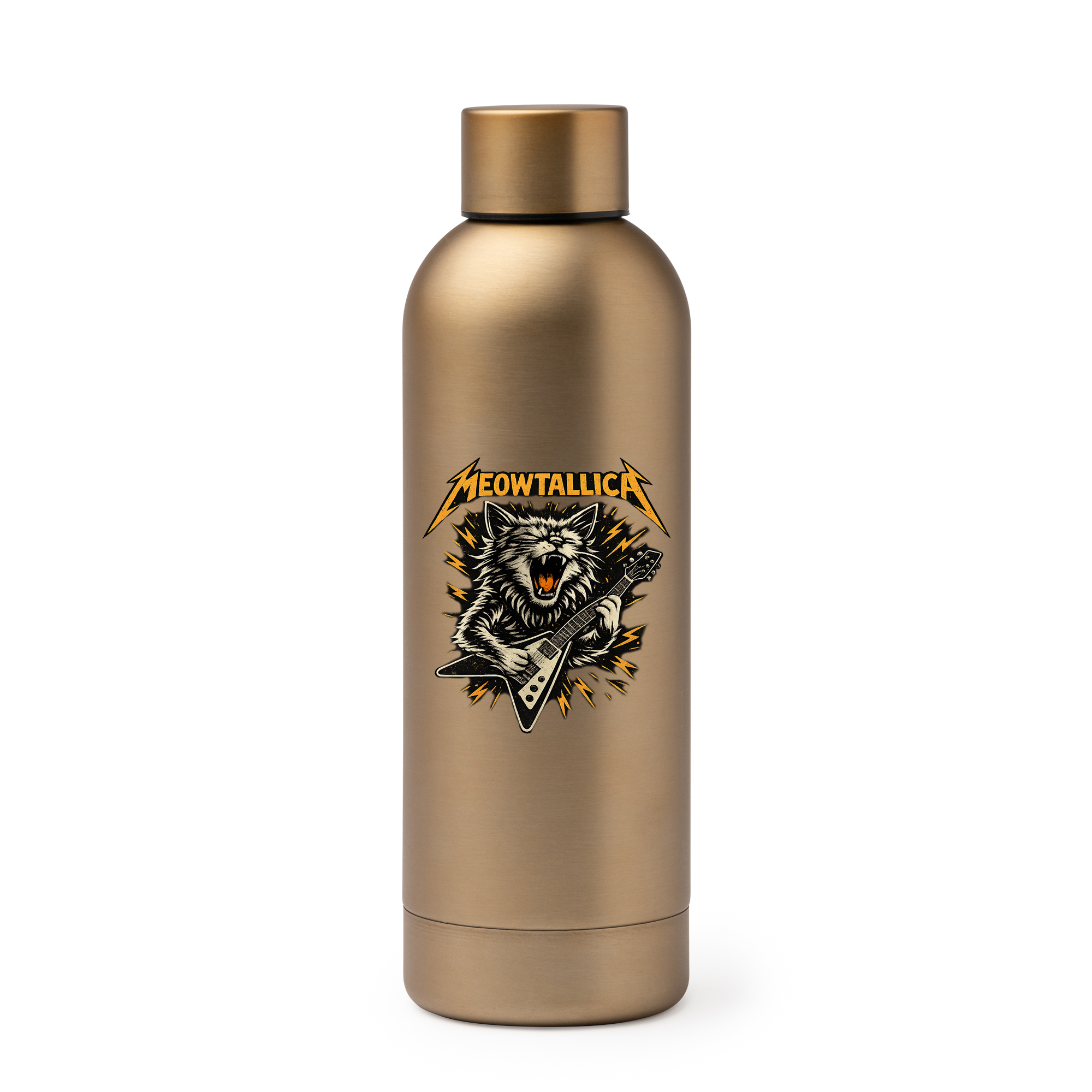 Termos Premium-Meowtallica