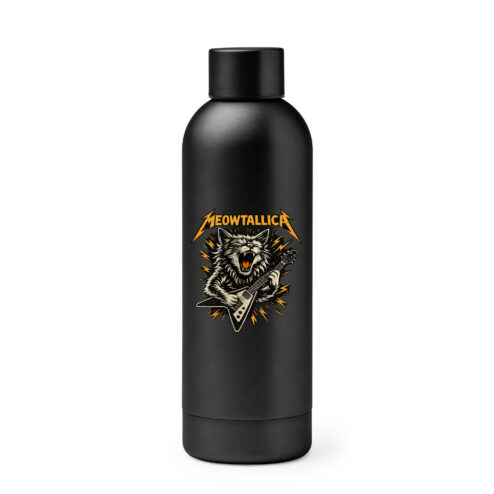 Termos Premium-Meowtallica