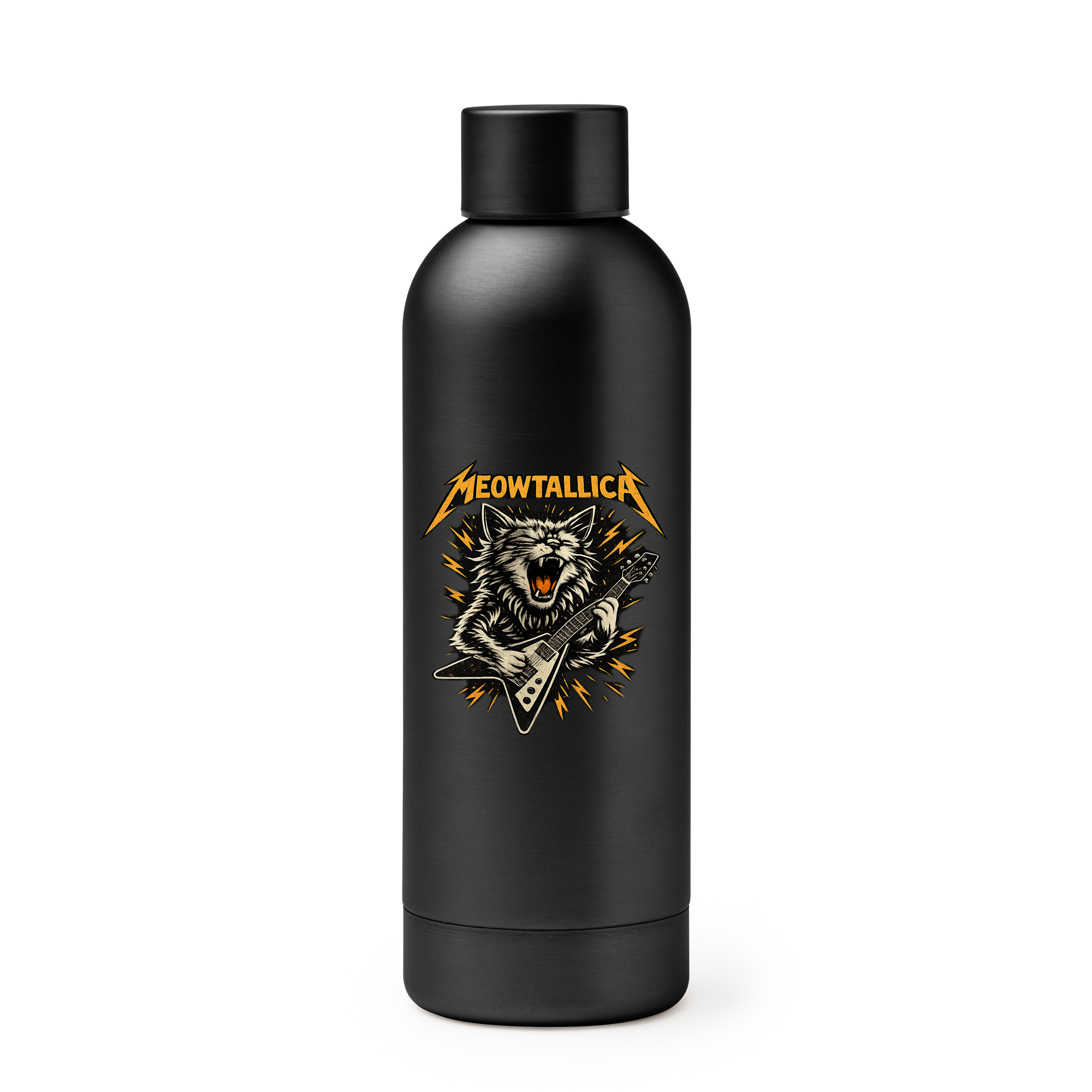 Termos Premium-Meowtallica