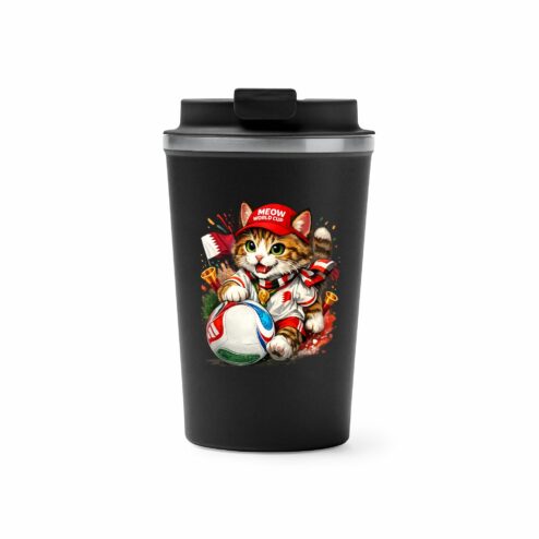 Cana termos cafea-Meow Football World Cup