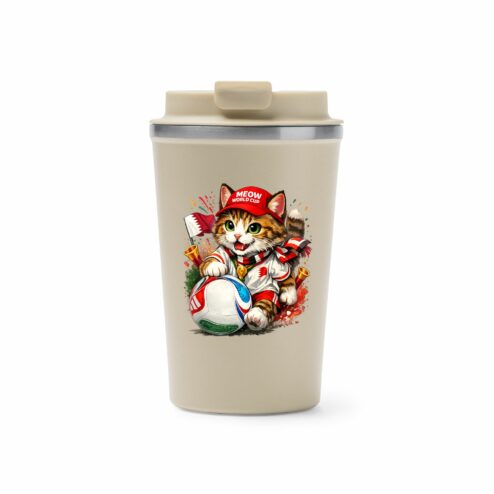Cana termos cafea-Meow Football World Cup