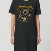 Rochie din bumbac organic Premium-Meowtallica