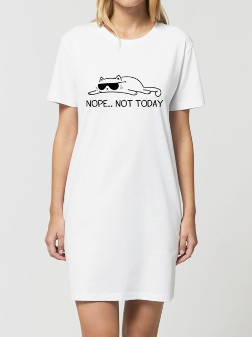 Rochie din bumbac organic Premium-Not Today