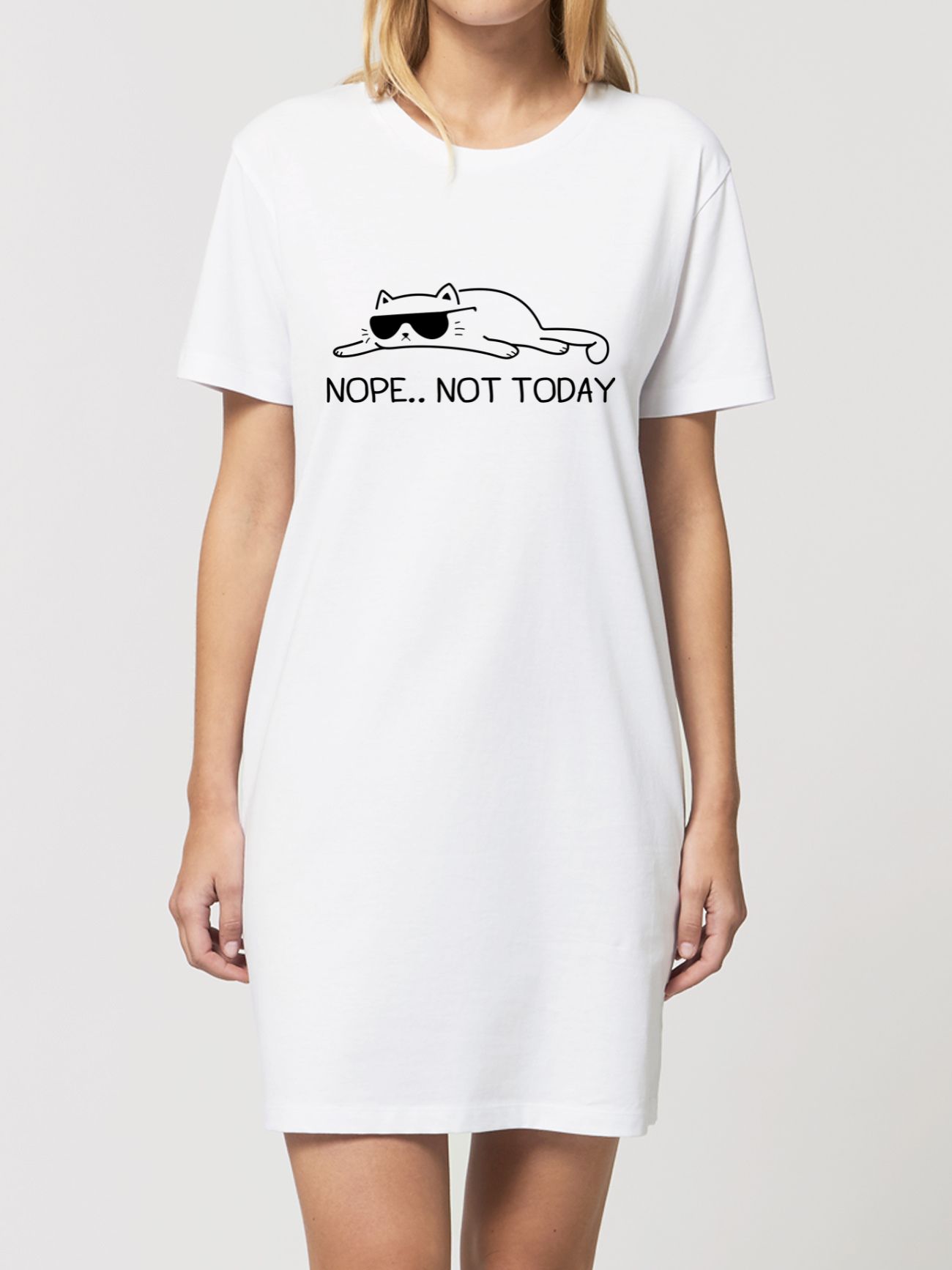 Rochie din bumbac organic Premium-Not Today