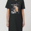 Rochie din bumbac organic Premium-Rebel Cat