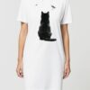 Rochie din bumbac organic Premium-Zen Cat