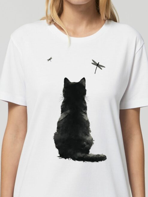 Rochie din bumbac organic Premium-Zen Cat