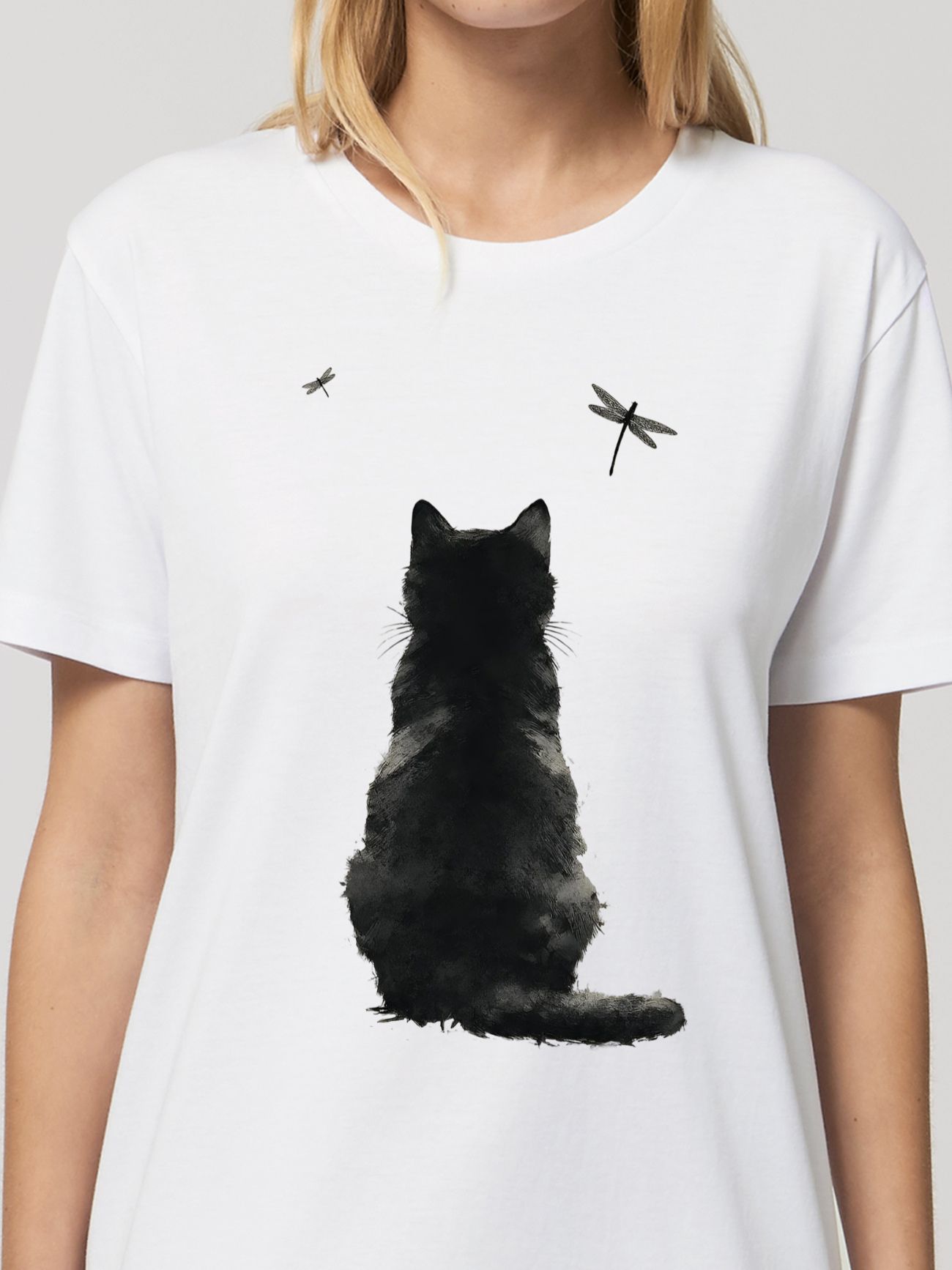 Rochie din bumbac organic Premium-Zen Cat